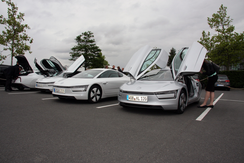Illustration for article titled Driving Volkswagen's 261 MPG Car Is Like Driving The Future